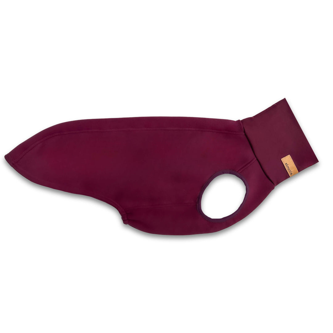 Windhund Pullover in bordeaux rot Pullover für Windhunde, Whippet, Galgo, Podenco, Greyhound