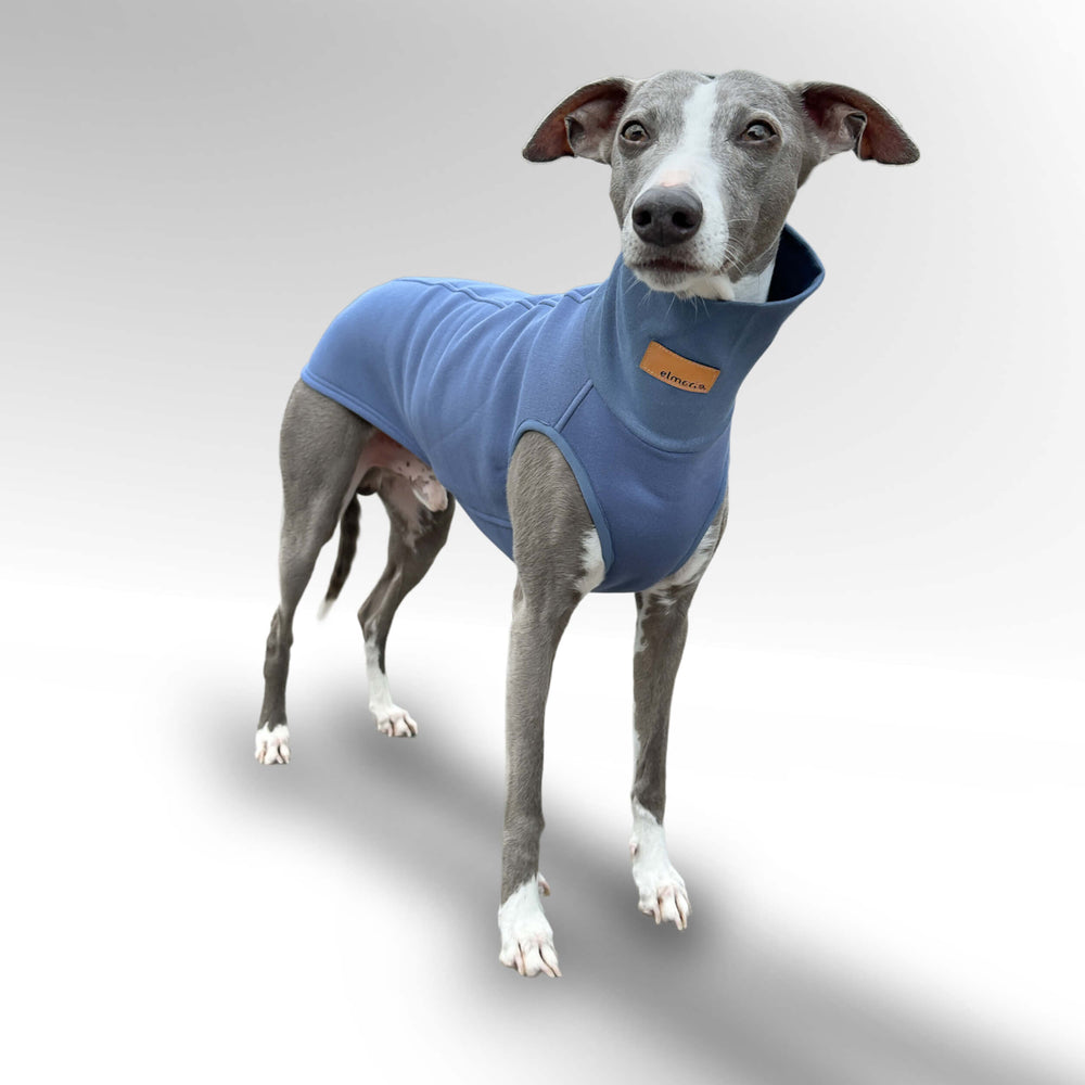 Windhund Pullover in jeansblau Pullover für Windhunde, Whippet, Galgo, Podenco, Greyhound
