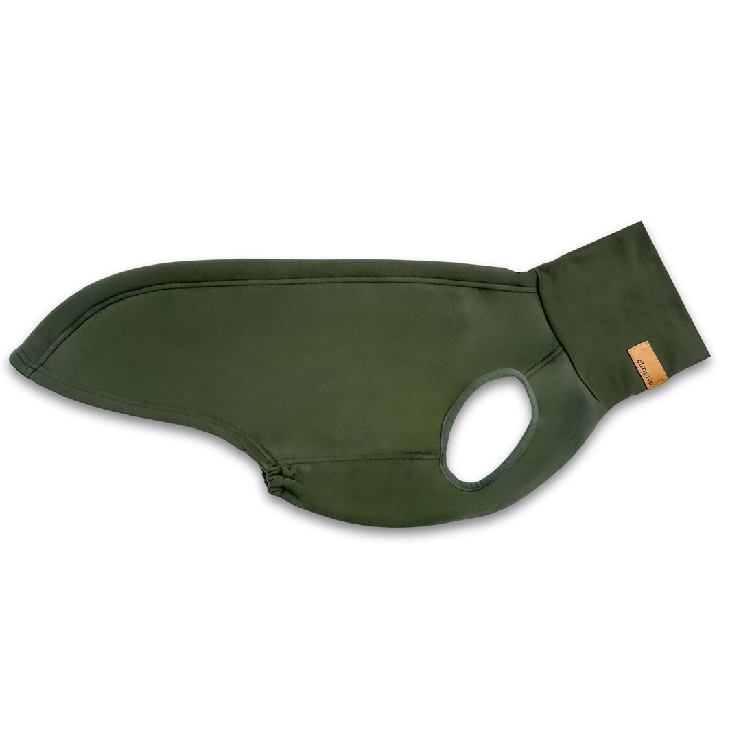 Windhund Pullover in khaki grün Pullover für Windhunde, Whippet, Galgo, Podenco, Greyhound