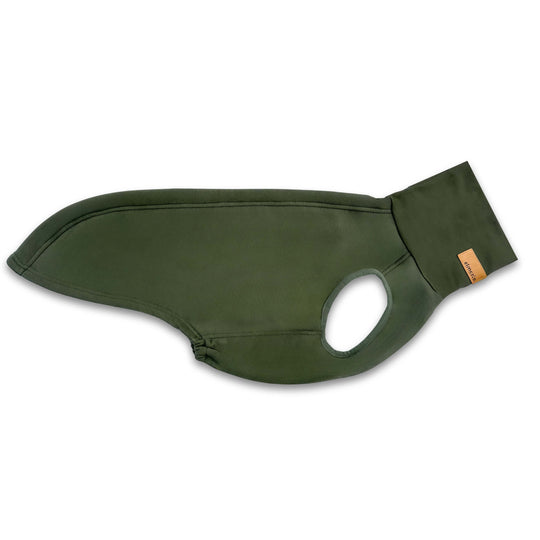 Windhund Pullover in khaki grün Pullover für Windhunde, Whippet, Galgo, Podenco, Greyhound