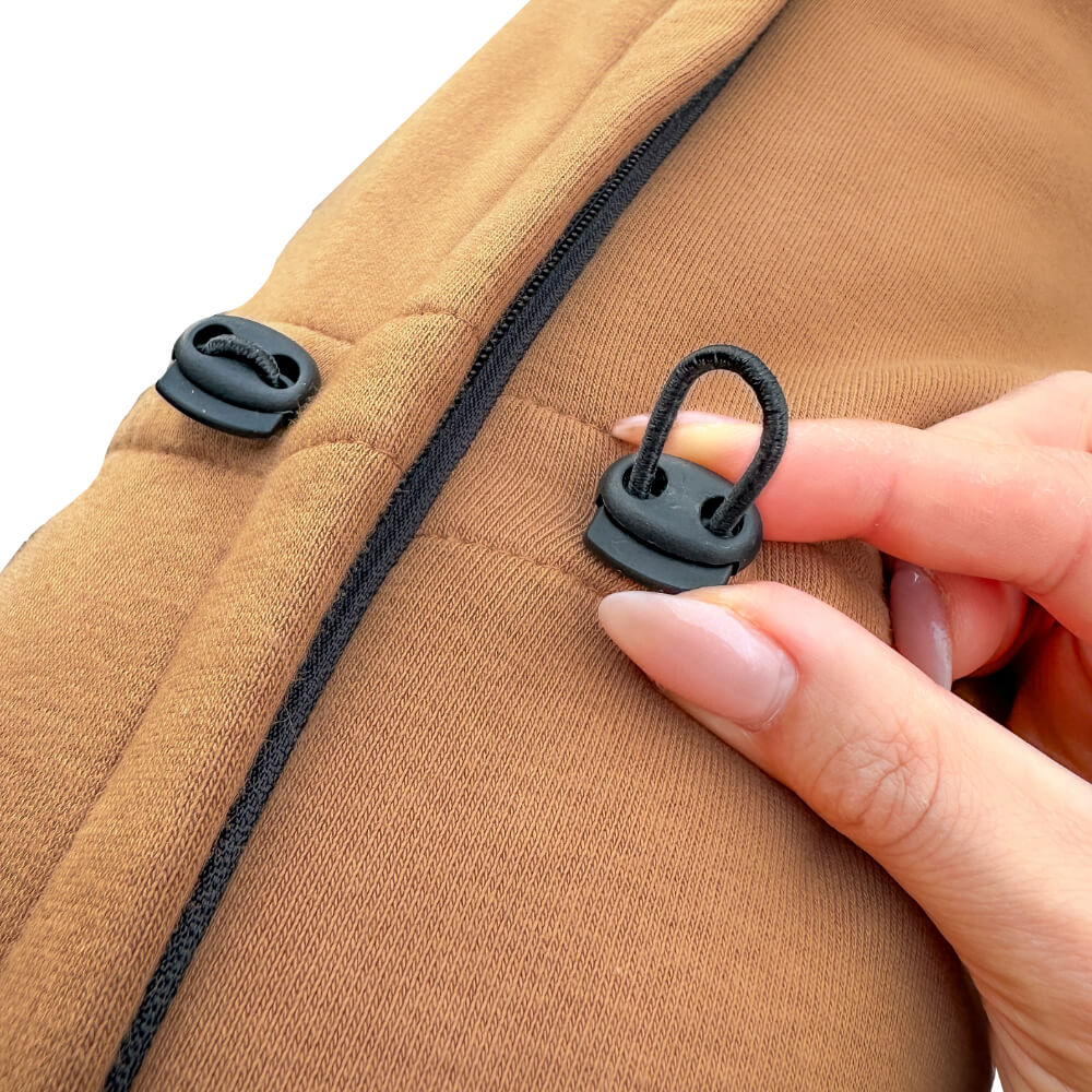 Windhund Pullover in hellbraun Pullover für italienische Windspiele und Whippet Welpen anpassbar Ösen mit Gummizug