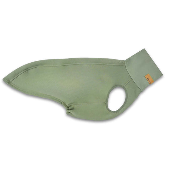 Windhund Pullover in hellgrün Pullover für Windhunde, Whippet, Galgo, Podenco, Greyhound